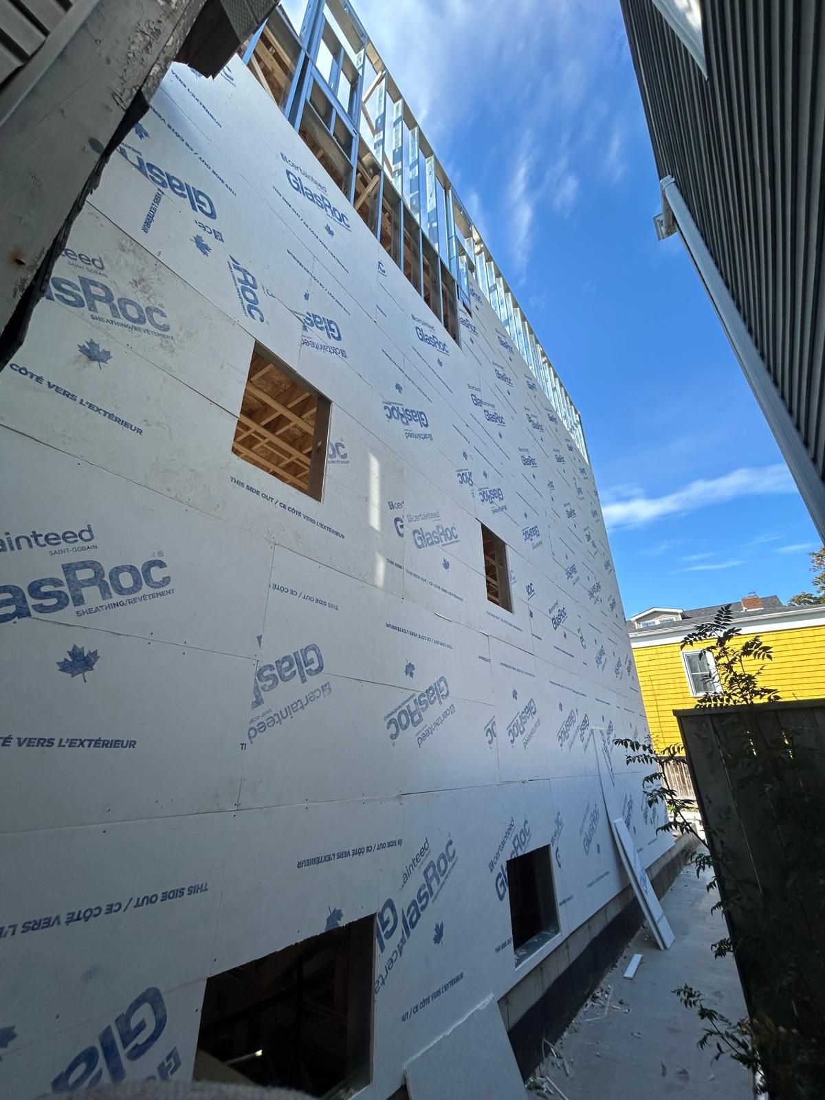 Exterior Steel Stud Framing